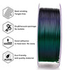 ZIRO Chameleon Series PLA Filament 1.75mm 1kg/2.2lb Spool , Velvet Green Luster