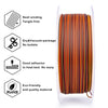 ZIRO Stripes Matte PLA Fast Color Change Filament 1.75mm 1kg/2.2lb Spool , Lava Stripes