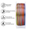ZIRO Stripes Silk PLA Glossy Multicolors Filament 1.75mm 1kg/2.2lb Spool , Firework Stripes