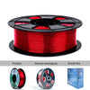 ZIRO Glitter Twinkling PLA Filament 1.75mm, Red