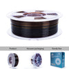 ZIRO Fast Gradient Twinkling Translucent PLA Filament 1.75mm, Amber
