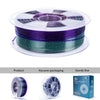 ZIRO Fast Gradient Twinkling Translucent PLA Filament 1.75mm, Luxury Nightfall