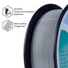 ZIRO PLA PRO Basic Color Series Filament 1.75mm, Gray