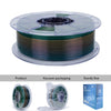 ZIRO Gradient Translucent PLA Season Series Filament 1.75mm, Spring