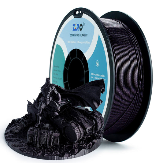 ZIRO Glitter Dimaond PLA Filament 1.75mm, Black