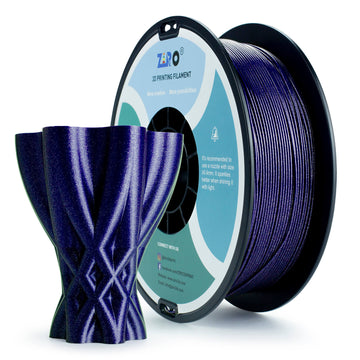 ZIRO Glitter Dimaond PLA Filament 1.75mm, Blue