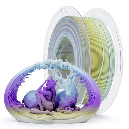 ZIRO Fast Gradient Matte PLA Filament 1.75mm, Dawn Whisper