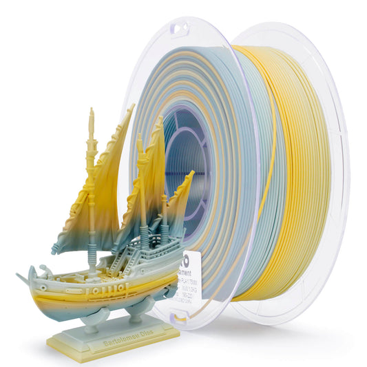ZIRO Fast Gradient Matte PLA Filament 1.75mm, Fall Frost