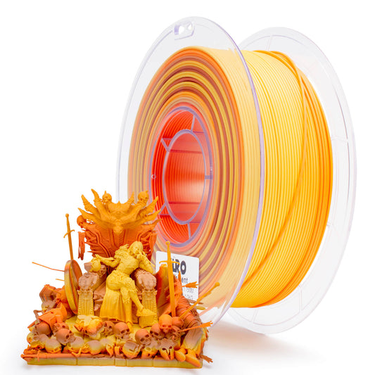 ZIRO Fast Gradient Matte PLA Filament 1.75mm, Falling Leaves