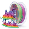 ZIRO Fast Gradient Matte PLA Filament 1.75mm, Rainbow Blaze