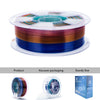 ZIRO Gradient Translucent PLA Cristal Series Filament 1.75mm, Crystal Prism