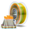 ZIRO Gradient Translucent PLA Cristal Series Filament 1.75mm, Crystal Sunshine