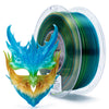 ZIRO Gradient Translucent PLA Cristal Series Filament 1.75mm, Crystal Wave