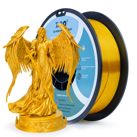 ZIRO Silk PLA Filament 1.75mm, Gold