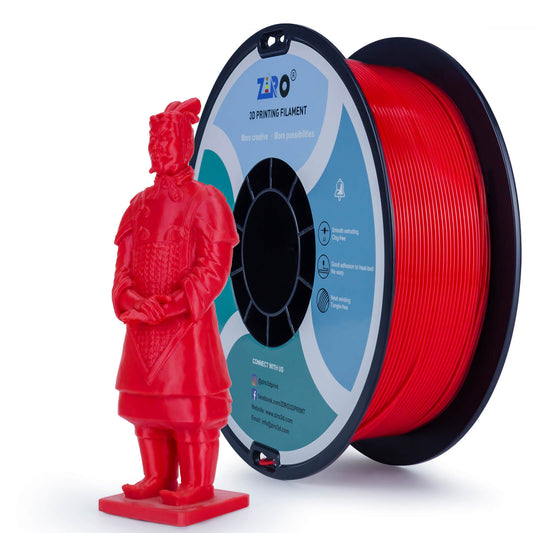 ZIRO PLA PRO Basic Color Series Filament 1.75mm, Red